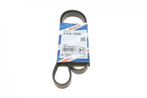 BOSCH 1 987 946 023 Ремінь генератора Fiat Ducato 2.5D/TD/TDI 94-02/Toyota Rav4 2.0 97-00/Audi A4/A5 12-15 (5PK1090)