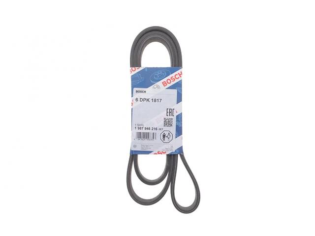BOSCH 1 987 946 216 Ремень генератора BMW 3(E92)/5(E60)/X3(E83) 07- (6DPK1817) - Фото 4