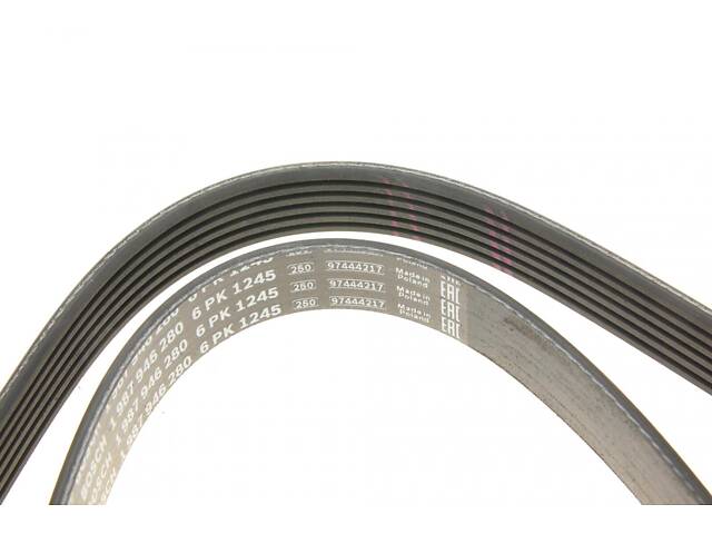 BOSCH 1 987 946 280 Ремінь генератора Citroen Jumpy 2.0HDI 10- (6PK1245) - Фото 4