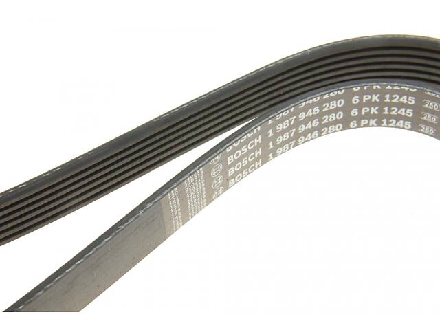 BOSCH 1 987 946 280 Ремінь генератора Citroen Jumpy 2.0HDI 10- (6PK1245) - Фото 5