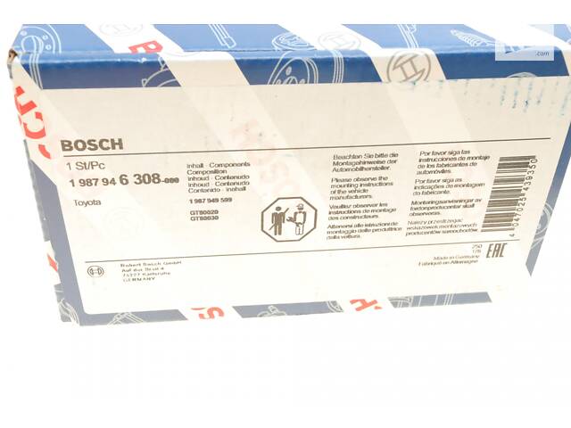 BOSCH 1 987 946 308 Комплект ГРМ Toyota Camry/Carina/Rav4 2.0/2.2 86-01 (26.7x163z) - Фото 13