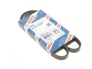 BOSCH 1 987 947 861 Ремінь генератора Suzuki Grand Vitara 2.5 V6/2.7 4x4 98-03 (4PK1028)