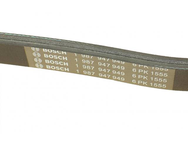 BOSCH 1 987 947 949 Ремень генератора поликлиновый VW T5/Amarok 2.0TDI 09-/Ford Focus/Kuga/Galaxy 98-/Opel Astra J/Insig - Фото 4