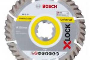 BOSCH 2 608 615 166 Круг відрізний 125x2x22,23 mm X-LOCK (Алмазний відрізний круг Standard for Universal)