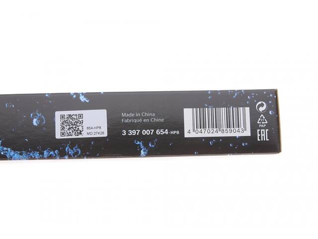 BOSCH 3 397 007 654 Щітки склоочисника (600/475mm) Jaguar S-Type/XJ 99-09 - Фото 12