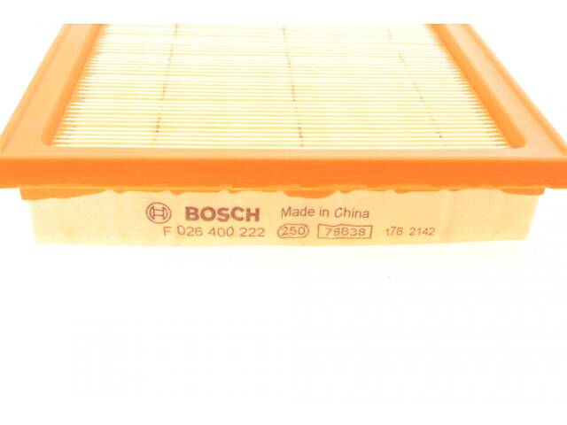 BOSCH F 026 400 222 Фільтр повітряний Nissan Micra/Note 1.2 10- - Фото 5