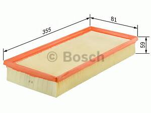Bosch F 026 400 387. Воздушный фильтр