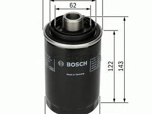 Bosch F 026 407 080. Смазочный фильтр