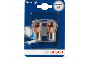 BOSCH PY21W 12V21W Автолампа 2шт.(блистер упаковка N15)