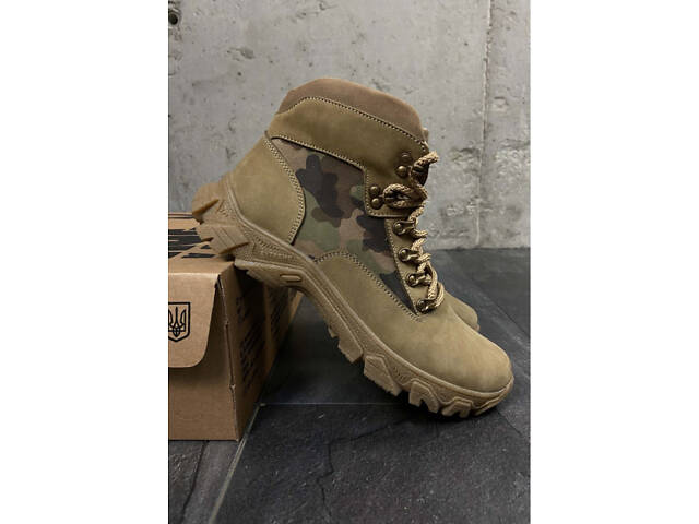 Чоботи койот військові тактичні демісезон осінь світлі якісні - Фото 2