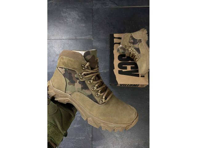 Чоботи койот військові тактичні демісезон осінь світлі якісні - Фото 3
