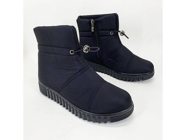 Черевики жіночі зимові утеплені 39р 25,5см, Жіночі калоші піна на хутрі - Фото 1