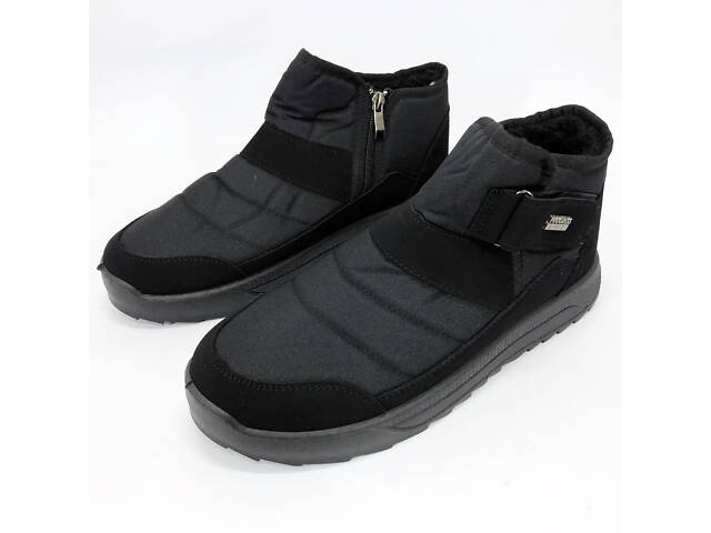 Черевики чоловічі 45р 29см, Кросівки для прогулянок взимку, Прості чоловічі кросівки, Тактичні черевики - Фото 1