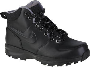 Чоботи чоловічі Nike Manoa Leather 42.5 Чорні (DC8892-001)