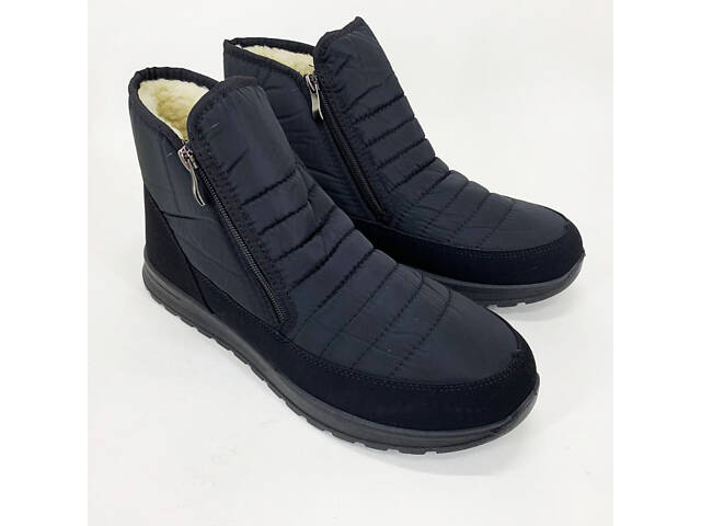 Черевики чоловічі осінні зимові 41р 26,5см Зручне робоче взуття для чоловіків, Чоловічі напівчеревики - Фото 1