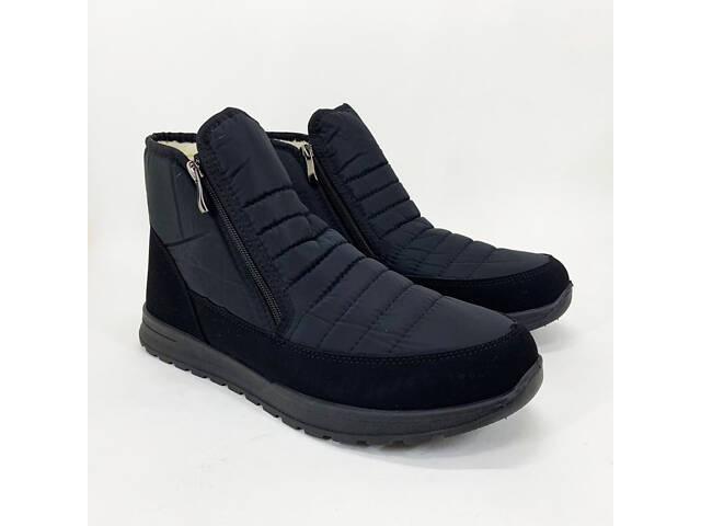 Черевики чоловічі осінні зимові 41р 26,5см Зручне робоче взуття для чоловіків, Чоловічі напівчеревики - Фото 3