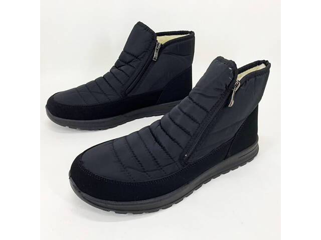 Черевики чоловічі осінні зимові 41р 26,5см Зручне робоче взуття для чоловіків, Чоловічі напівчеревики - Фото 4