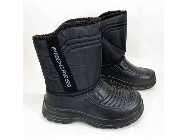 Черевики чоловічі утеплені 43р 27см, Активні чоловічі гумові чоботи - Фото 3