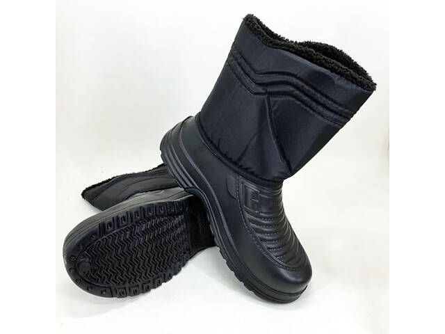 Черевики чоловічі утеплені 43р 27см, Активні чоловічі гумові чоботи - Фото 4