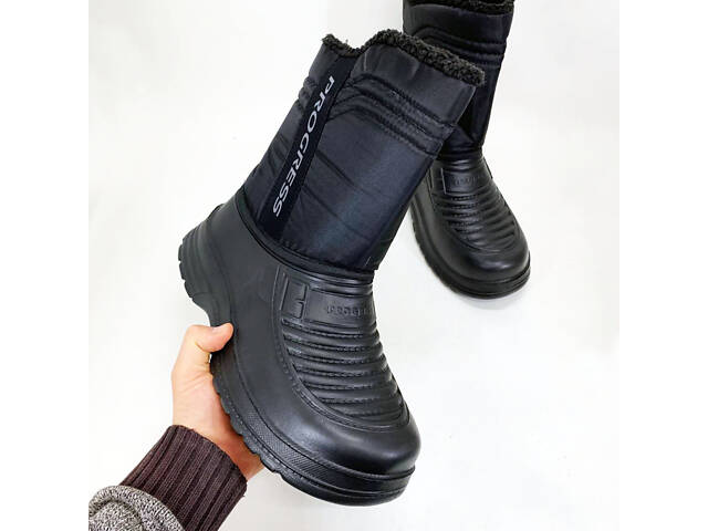 Черевики чоловічі утеплені 43р 27см, Активні чоловічі гумові чоботи - Фото 6