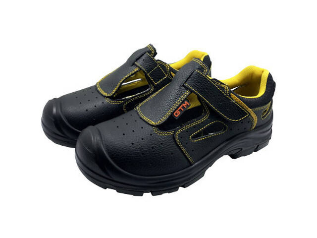 Чоботи робочі GTM сандалії SM-077 з металевим носком, р.46 (SM-077-46) - Фото 3