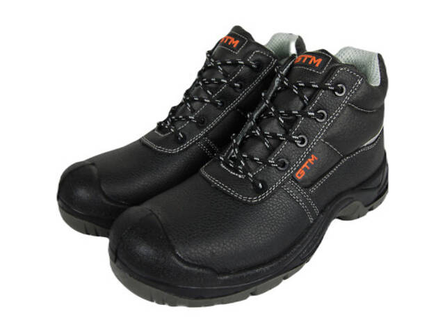 Чоботи робочі GTM SM-071 р.45 композитний носок, на шнурках S3 SRC Comfort (SM-071-45) - Фото 1