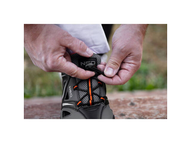 Чоботи робочі Neo Tools кросівки дихаючі, підошва EVA, клас захисту OB, SRA, р.43 (82-724) - Фото 8