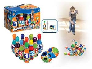 Боулинг YF 385 A (18/2) высота кегль 18 см, 2 шара диаметром 9.8 см, фомовые элементы, в коробке