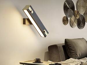 Бра LED 28093 Чорний 10х4х31 см.