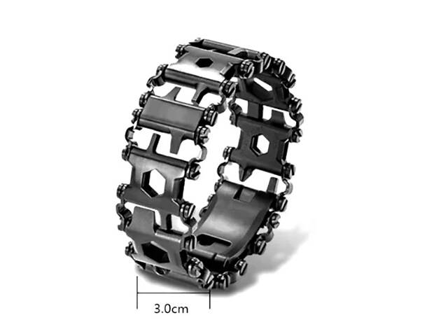 Браслет мультитул черный №528/2 - Фото 8