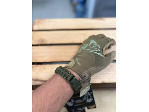 Браслет з Паракорду Mil-Tec S 15мм Олива PARA ARMBAND KST.-SCHLIESSE 15MM OLIV (16370101-902-S)