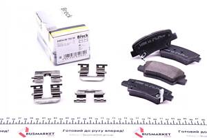 BRECK 24934 00 702 00 Колодки гальмівні (задні) Hyundai Elantra/Sonata/Tucson/Kia Opirus/Soul 04-