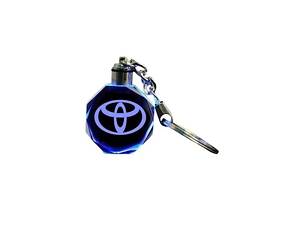 Брелок автомобільний на ключі ТОЙОТА GF авто брелок з логотипом Toyota з підсвіткою (2324211)