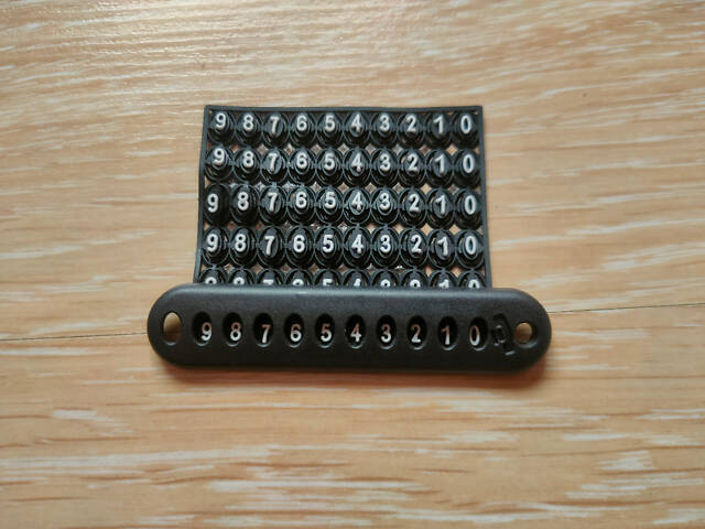 Брелoк для ключей c номeрoм телeфонa - Фото 6