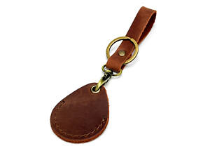 Брелок для ключів чохол для ключа від домофону SULLIVAN b1(1.5) чорний Світло-коричневий