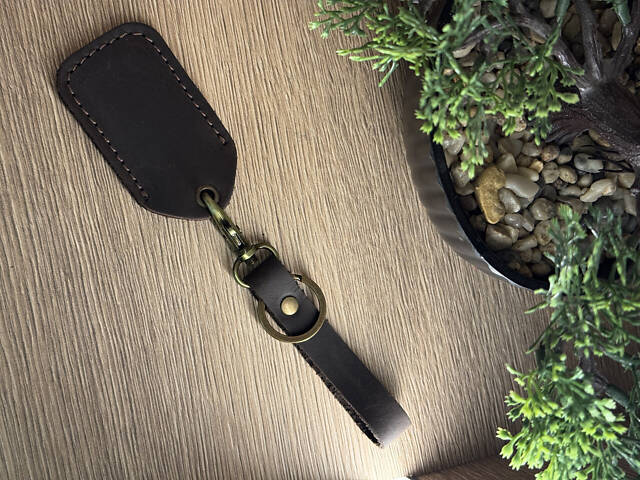 Брелок для ключів чохол для міні-карти флешки SULLIVAN b2(1.5) чорний Коричневий - Фото 5