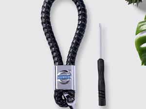 Брелок до ключів плетений Volvo