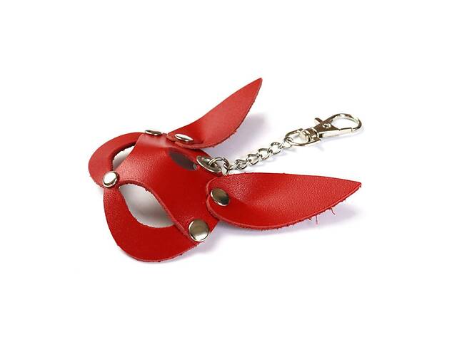 Брелок на карабіні для ключів Art of Sex Bunny, Червоний - Фото 2