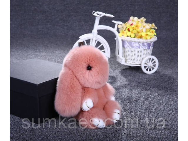 Брелок на сумку или рюкзак заяц - Фото 4