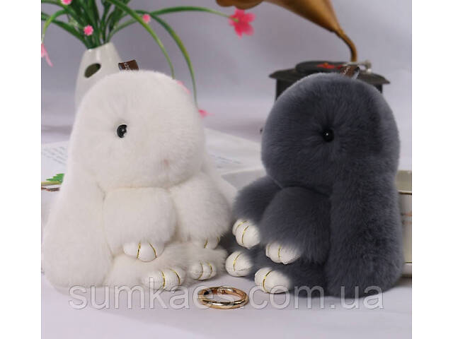 Брелок на сумку или рюкзак заяц - Фото 1