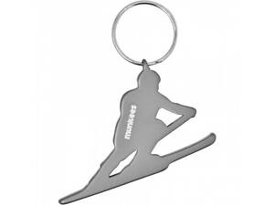 Брелок-відкривачка Munkees 3496 Skier Grey (1012-3496-GY)