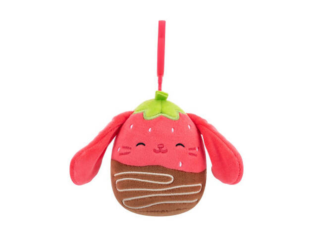 Брелок Squishmallows на кліпсі - Кролик Гунда 9 см (SQCP00464) - Фото 1