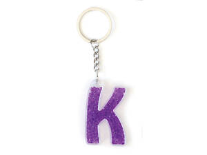 Брелок YES К 554261 3.5х11.5 см бузковий