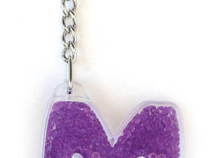 Брелок YES М 554270 3.5х11.5 см бузковий