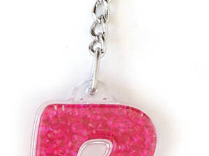 Брелок YES В 554253 3.5х11.5 см червоний