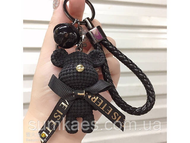 Брелок игрушка мишка для сумки рюкзака ключей, брелок медведь на сумку ключи - Фото 5