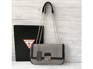Брендовая сумочка Guess (6685) grey PTR