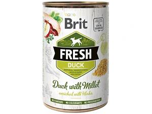 Brit Корм для собак Brit Fresh Duck with Millet 400г, с уткой и пшеном