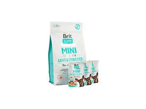Brit НАБОР Корм ​​сухой Brit Care Mini GF Light and Sterilised д/стерилизованных собак малых пород и избыточным весом кр