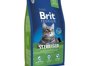 Brit Premium Cat Sterilised (Брит Премиум Стерилизед) сухой корм с курицей для стерилизованных котов